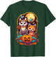 Sugar Skull Wolf Fox Cute Trick-or-treat Anime Halloween T-Shirt - T-Shirt | Forest