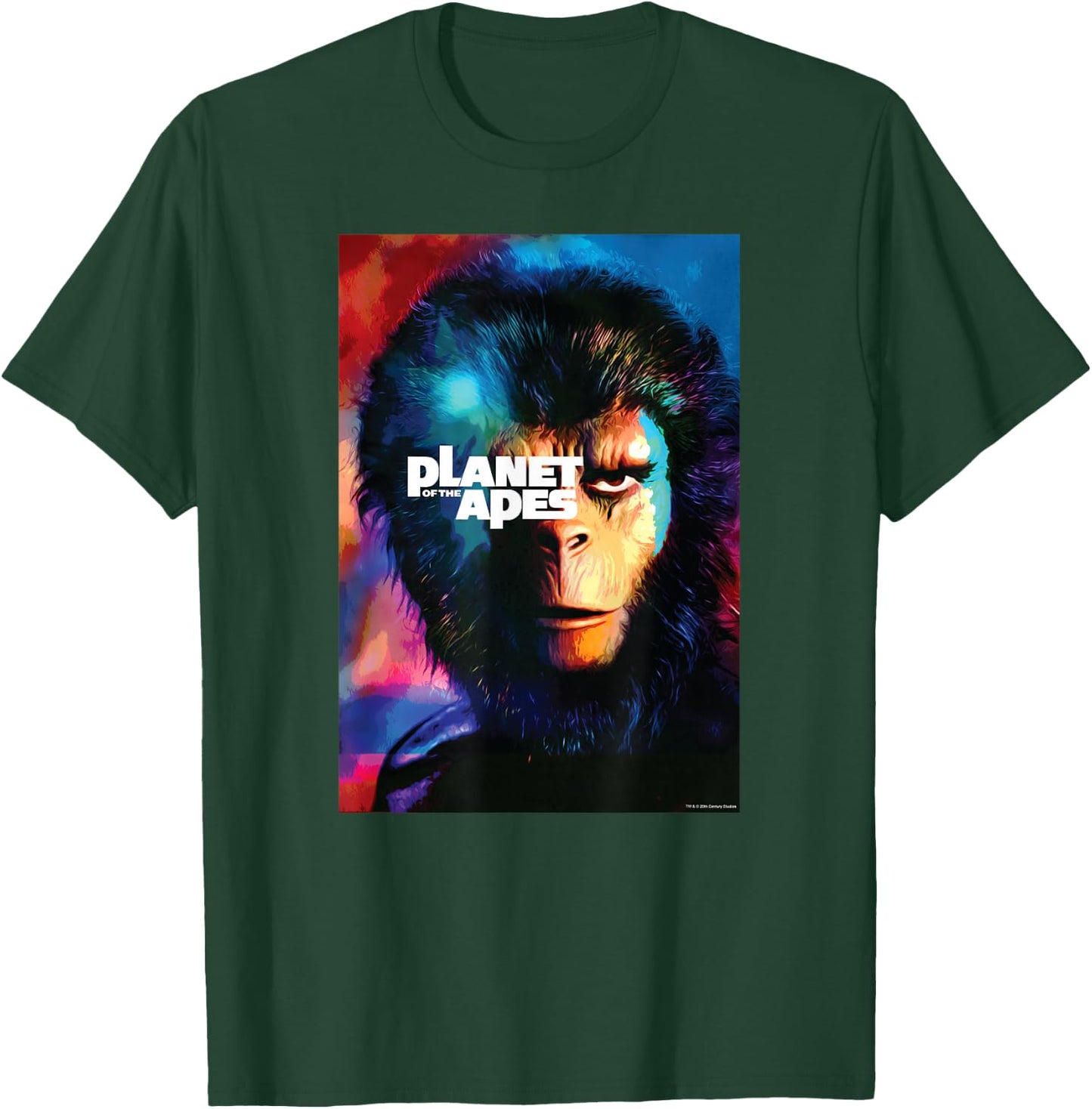 Planet of The Apes 1968 Cornelius Original Movie Poster Art T-Shirt - T-Shirt | Forest