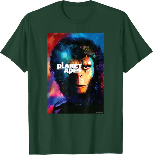 Planet of The Apes 1968 Cornelius Original Movie Poster Art T-Shirt - T-Shirt | Forest