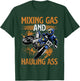 Mixing Gas And Hauling Ass Motocross Dirt Bike Boys T-Shirt - T-Shirt | Forest