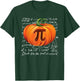 Pumpkin Pie Math Halloween Thanksgiving Funny Pumpkin Pi Day T-Shirt - T-Shirt | Forest