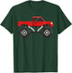 Monster Truck Kids Master Builder Building Blocks Bricks T-Shirt - T-Shirt | Forest