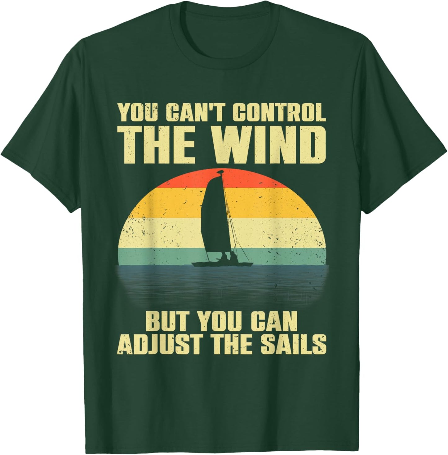 Cool Sailing Women Sailboat Boating Sail Boat Owners T-Shirt - T-Shirt | Forest