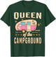Queen Of The Campground - Funny Camping - Women's Camp T-Shirt - T-Shirt | Forest