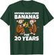 20th Wedding Anniversary Driving Each Other Bananas 20 Year T-Shirt - T-Shirt | Forest
