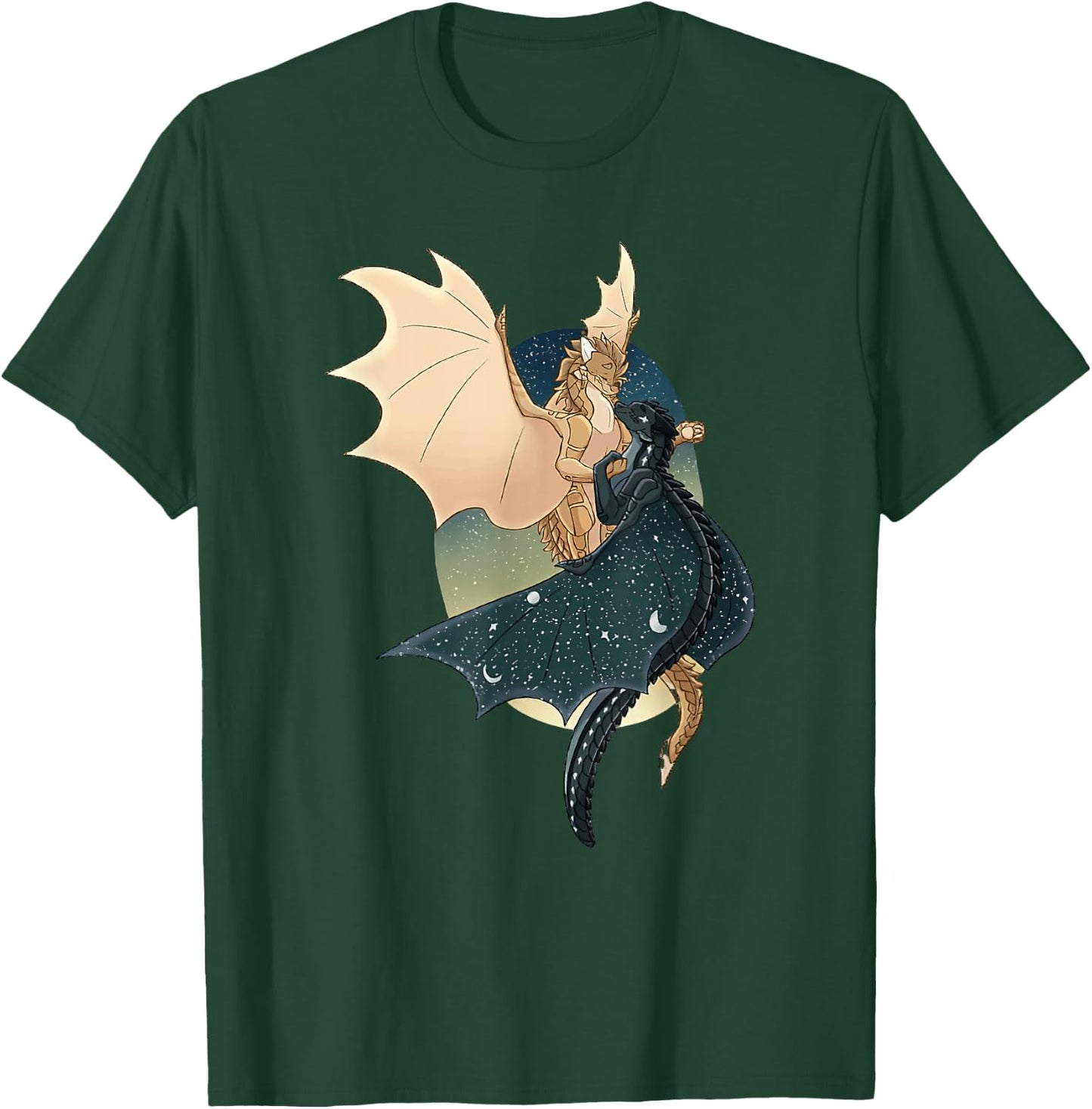 Wing of Fires Legends Fathom Darkstalker Clearsight T-Shirt - T-Shirt | Forest