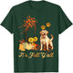 Labrador Retriever Fall Autumn Leaf Maple Tree Thanksgiving T-Shirt - T-Shirt | Forest