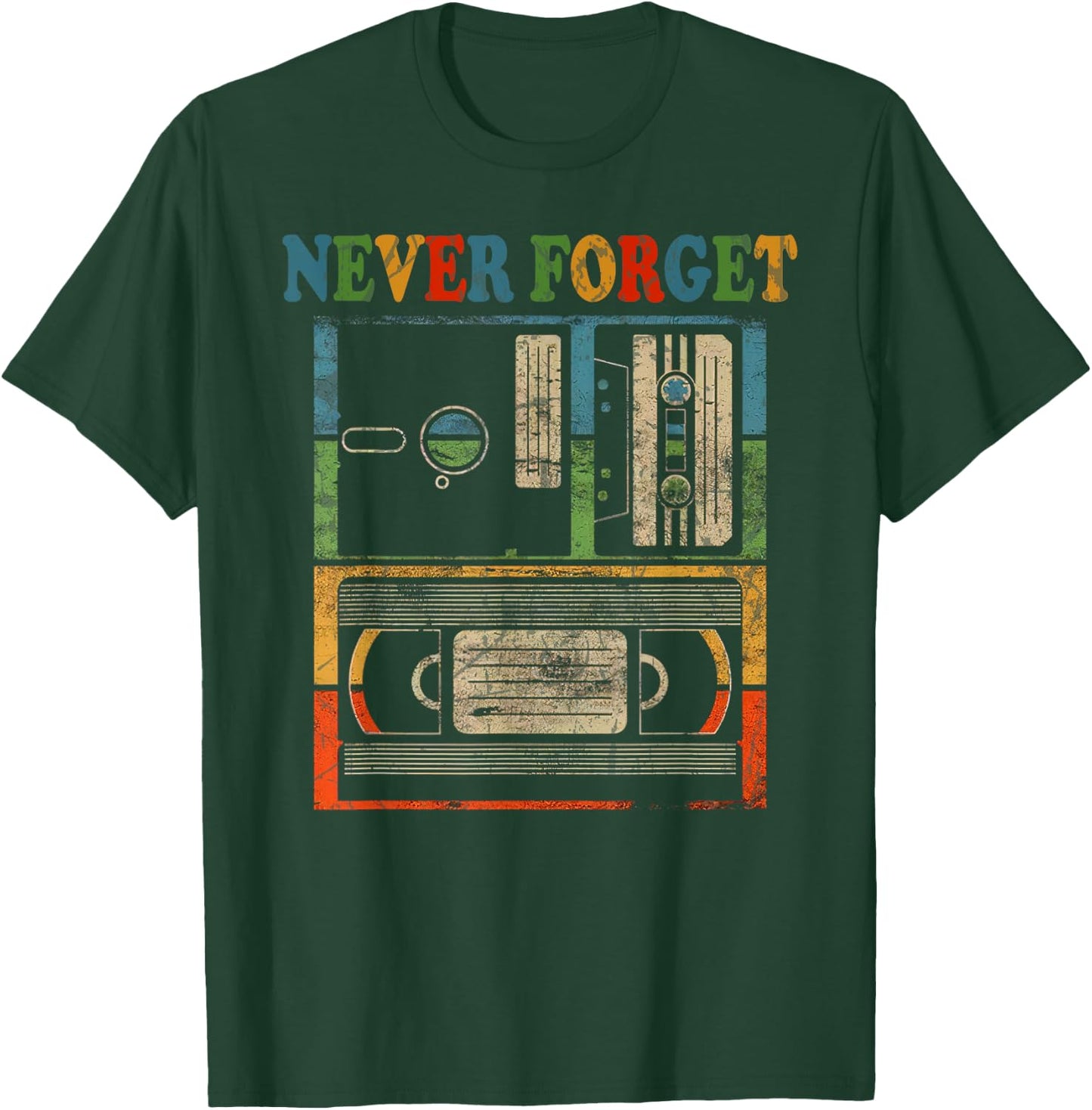 Retro Vintage 90s 80s Audio Cassette 40 Years Old Birthday T-Shirt - T-Shirt | Forest