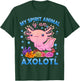 Axolotl-Shirt My Spirit Animal Is Axolotl Cute Boy Girl Kids T-Shirt - T-Shirt | Forest