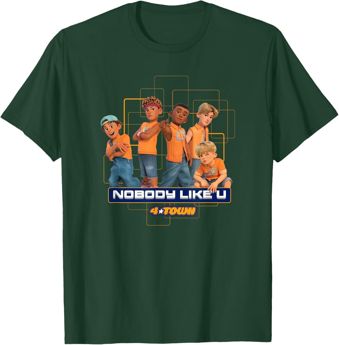 Disney Pixar Turning Red 4 Town Group Nobody Like You T-Shirt - T-Shirt | Forest