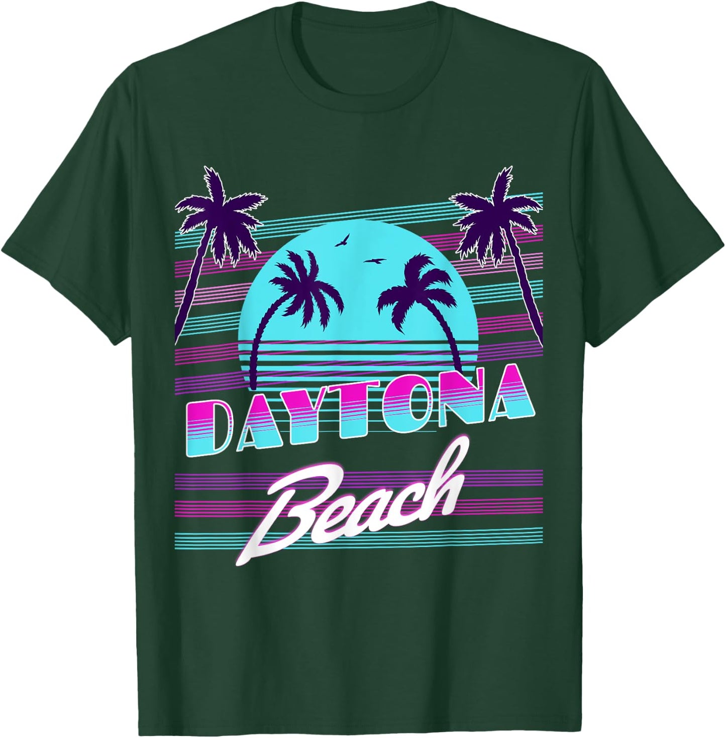Daytona Beach Women Girls Kids T-Shirt - T-Shirt | Forest