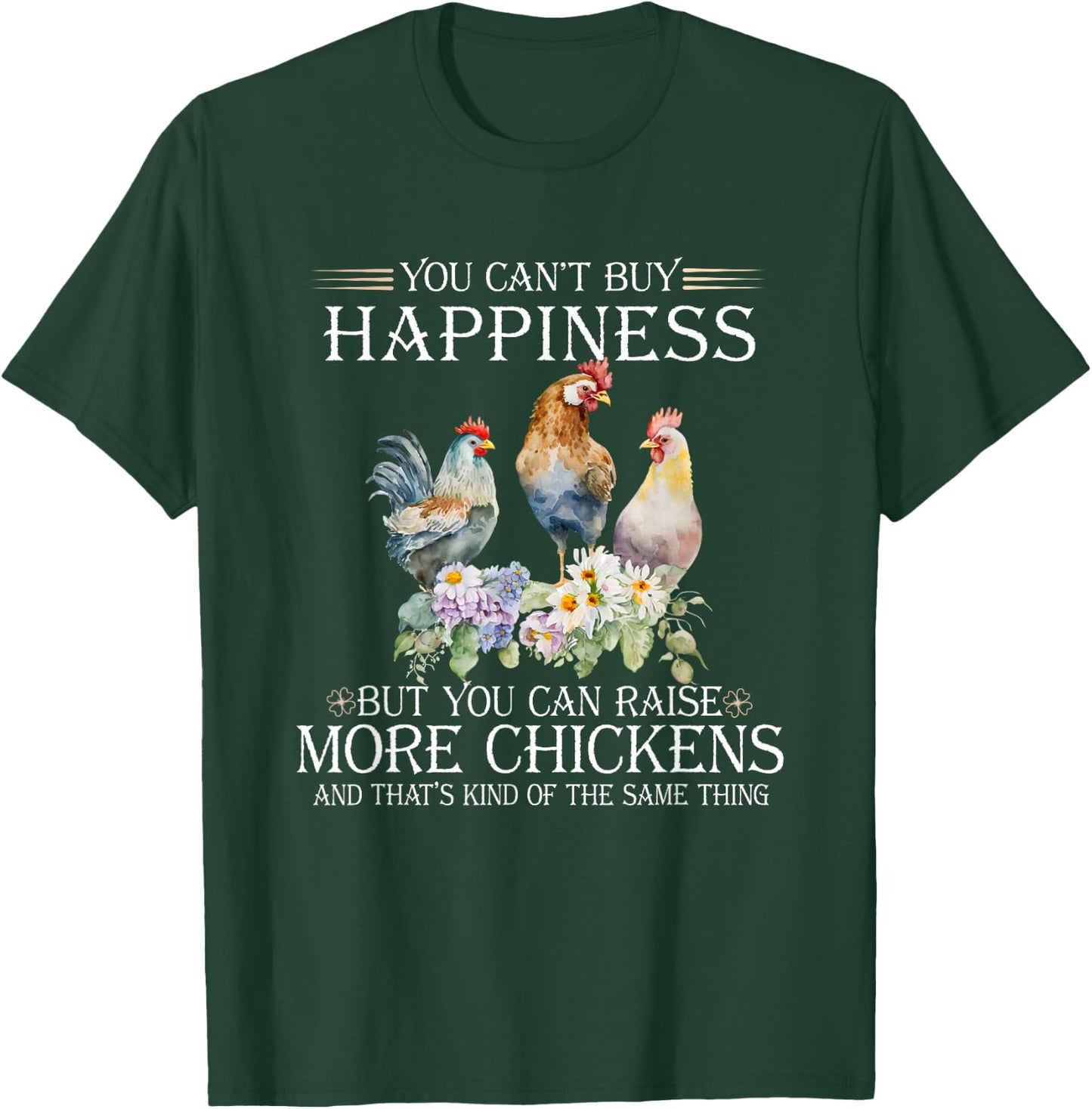 chicken Love for Farmer raising chickens farm T-Shirt - T-Shirt | Forest