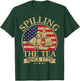 Spilling The Tea Since 1773 Vintage Us History Teacher Women Kids T-Shirt - T-Shirt | Forest