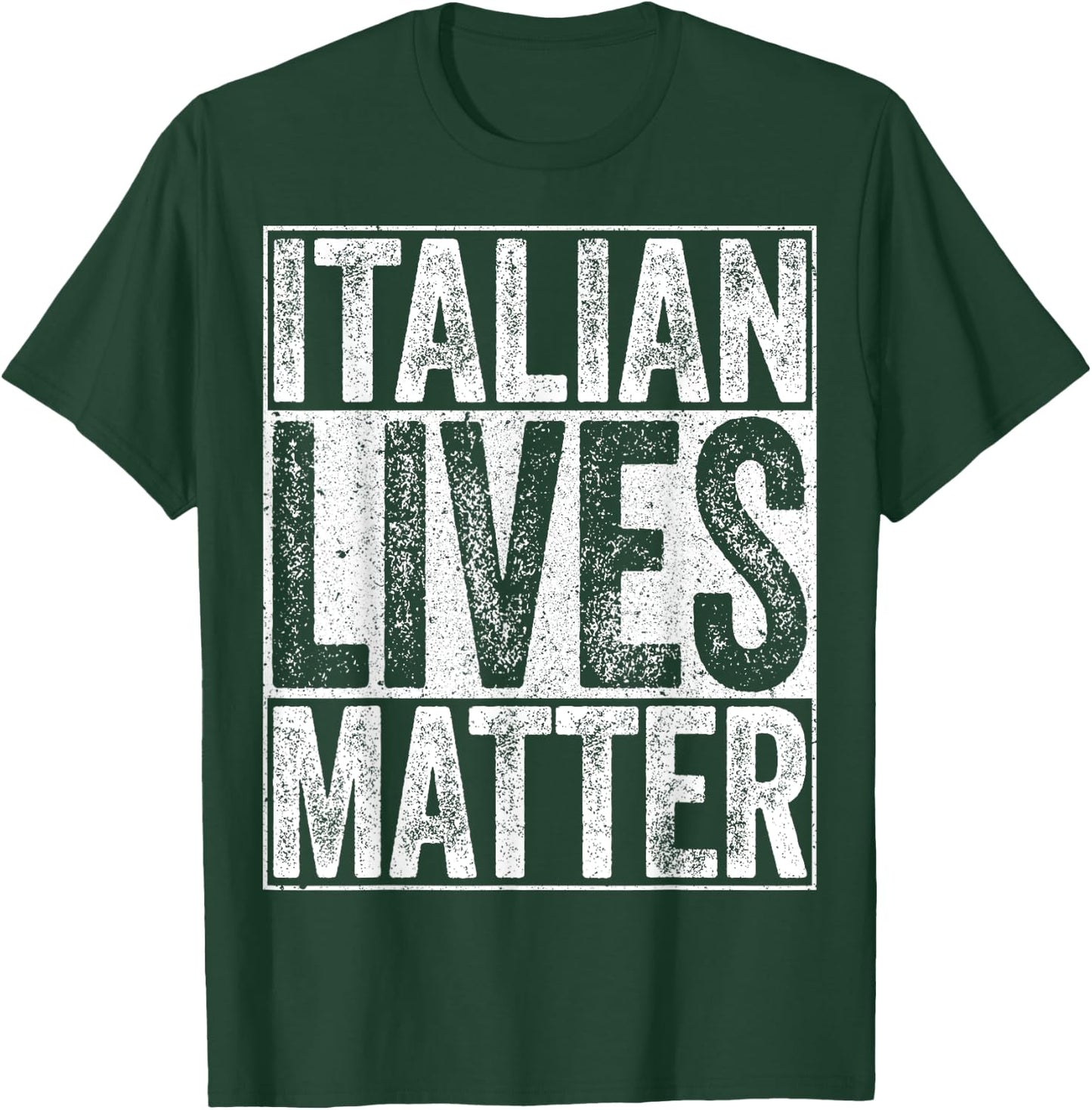 Italian Lives Matter Italy Shirt T-Shirt - T-Shirt | Forest