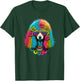 Funny Poodle Dog Miniature Poodle Toy Poodle Hippie Women Girls Kids T-Shirt - T-Shirt | Forest