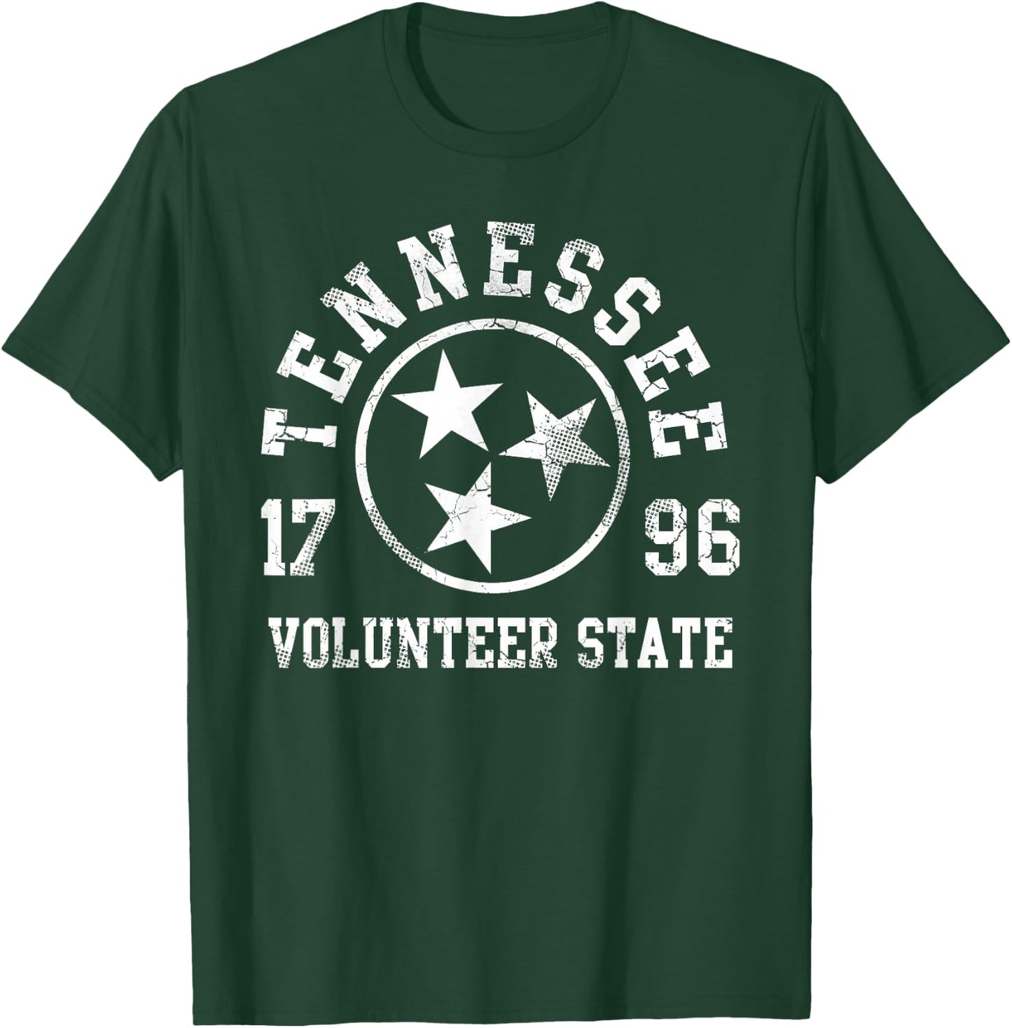 Tennessee Volunteer State Home Family Vintage Fade Orange T-Shirt - T-Shirt | Forest
