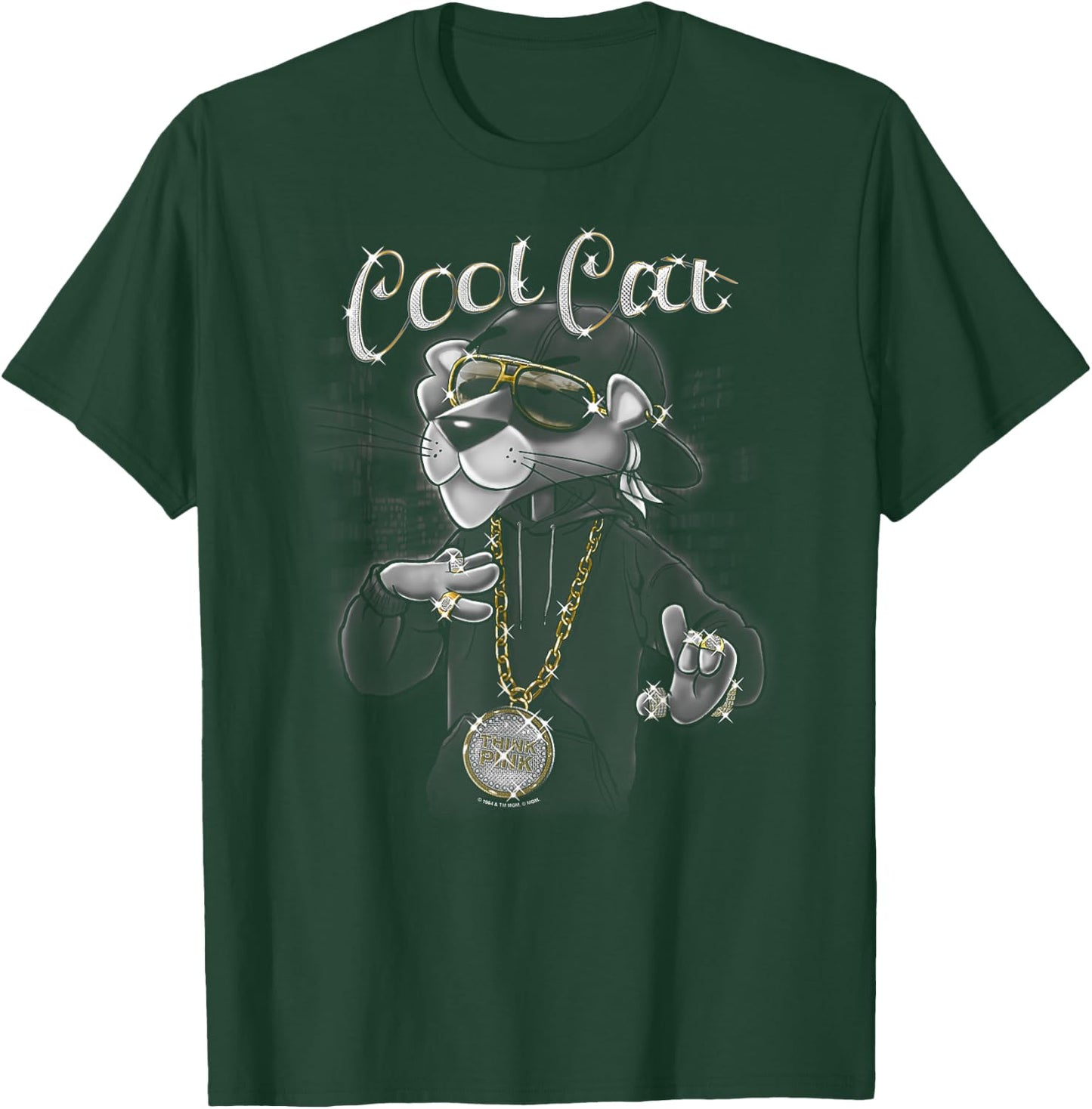 Pink Panther Cool Cat T-Shirt - T-Shirt | Forest