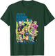 JoJo's Bizarre Adventure Part 6 Stone Ocean Group Pose Anime T-Shirt - T-Shirt | Forest