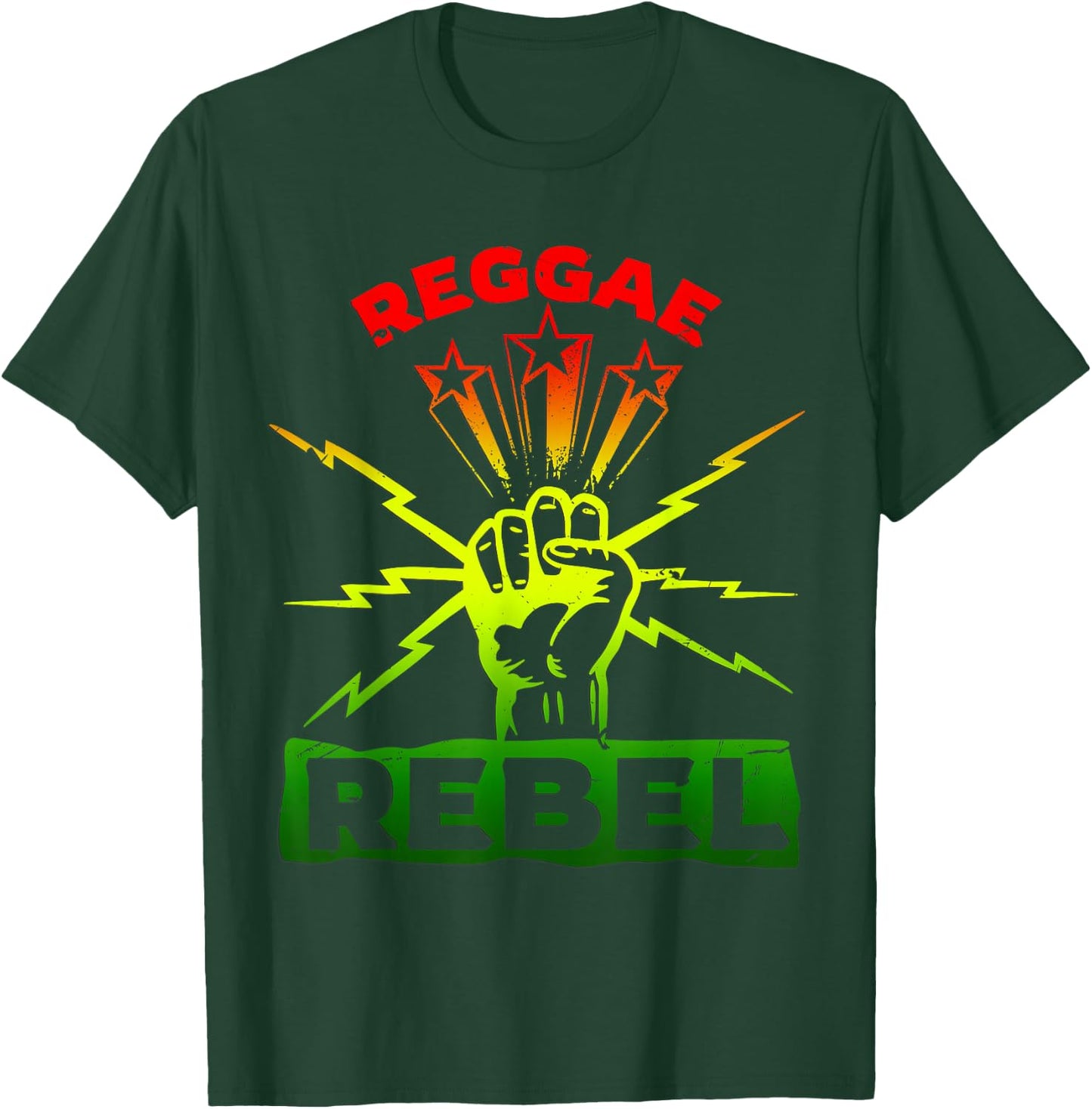Reggae Rebel Stuff for Reggae Musician | Reggae T-Shirt - T-Shirt | Forest
