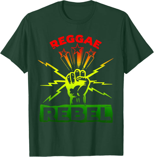 Reggae Rebel Stuff for Reggae Musician | Reggae T-Shirt - T-Shirt | Forest