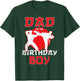 Dad Of The Birthday Karate Taekwondo Boy Martial Arts T-Shirt - T-Shirt | Forest