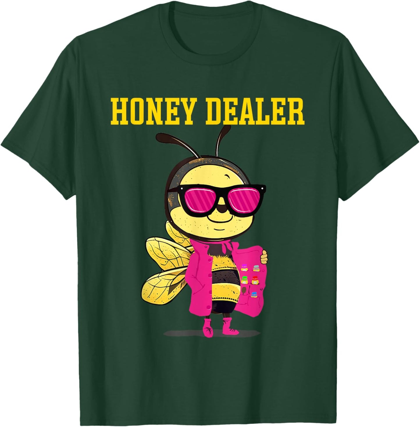 Honey Dealer For Beekeepers Bee Funny T-Shirt - T-Shirt | Forest