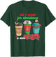 All I Want For Christmas Is More Coffee Funny Christmas T-Shirt - T-Shirt | Forest