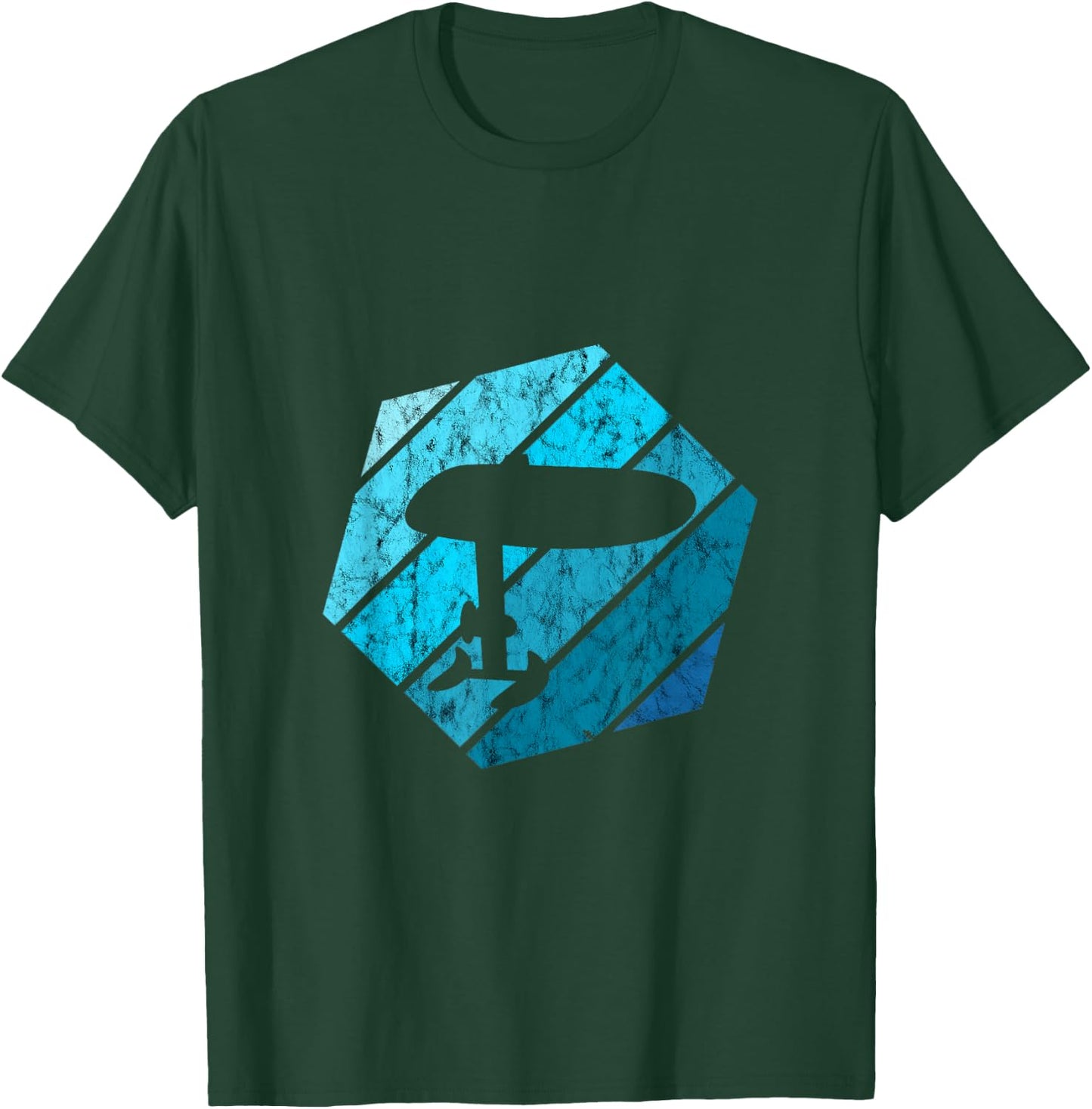 Vintage Hexa Electric Hydrofoil Surfboard Foiler Efoil T-Shirt - T-Shirt | Forest