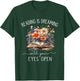 Reading Is Dreaming With Your Eyes Open For Book Lovers T-Shirt - T-Shirt | Forest