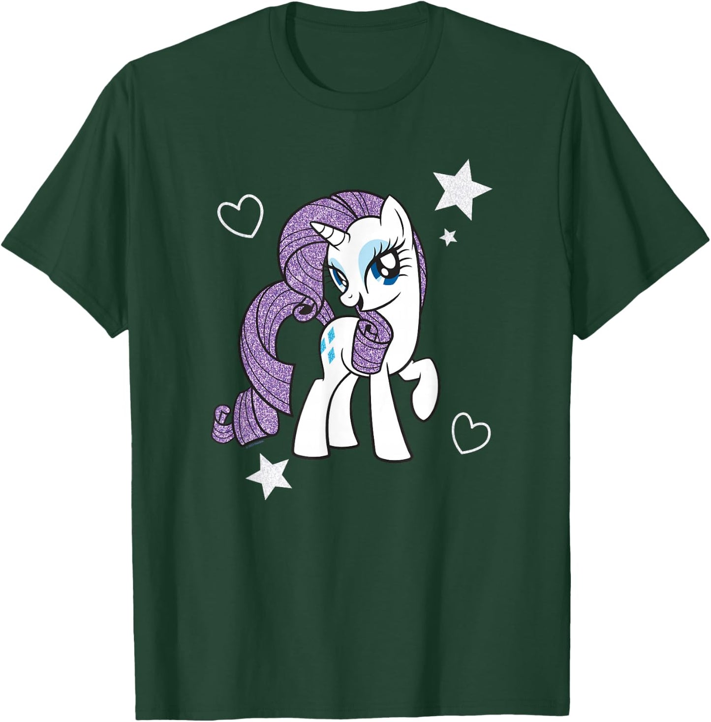 My Little Pony: Friendship Is Magic Rarity Coquette Portrait T-Shirt - T-Shirt | Forest
