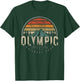 Retro Olympic National Park US Vintage Olympic T-Shirt - T-Shirt | Forest