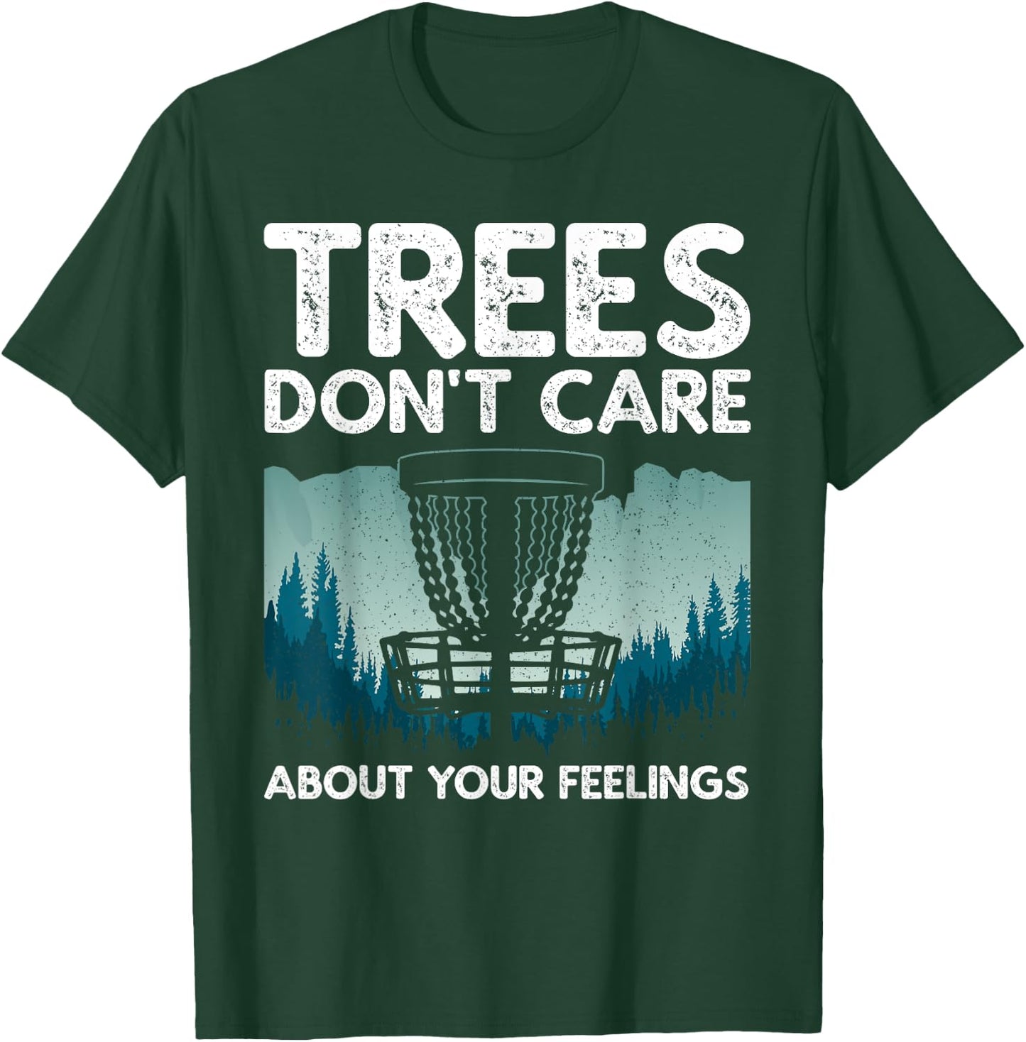 Cute Disc Golf Design Women Disc Golf Player Small T-Shirt - T-Shirt | Forest