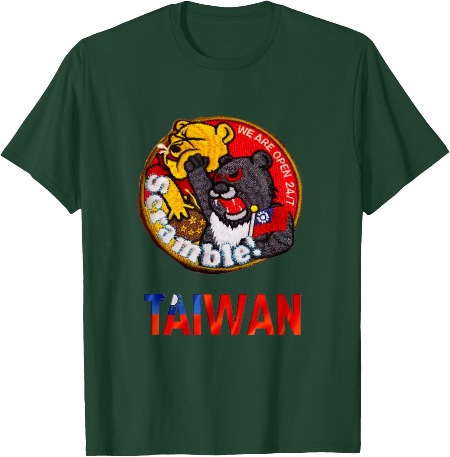 Taiwan Air Force Patch T-Shirt - T-Shirt | Forest