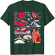 Nepali hand drawn landmarks, Nepal map, cultural icons T-Shirt - T-Shirt | Forest
