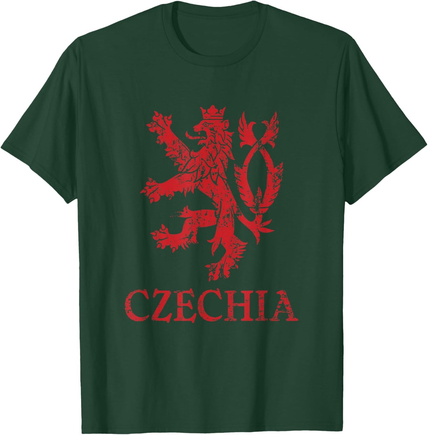 Cesko Czech Republic Lion Symbol Czech Republic Pride T-Shirt - T-Shirt | Forest