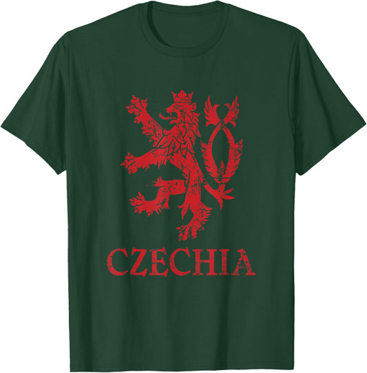 Cesko Czech Republic Lion Symbol Czech Republic Pride T-Shirt - T-Shirt | Forest