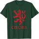 Cesko Czech Republic Lion Symbol Czech Republic Pride T-Shirt - T-Shirt | Forest