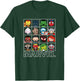 Marvel Kawaii Chibi Iconic Characters Grid Panels T-Shirt - T-Shirt | Forest