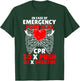 Funny CPR Instructor First Aid for Nurses CPR Instructor T-Shirt - T-Shirt | Forest
