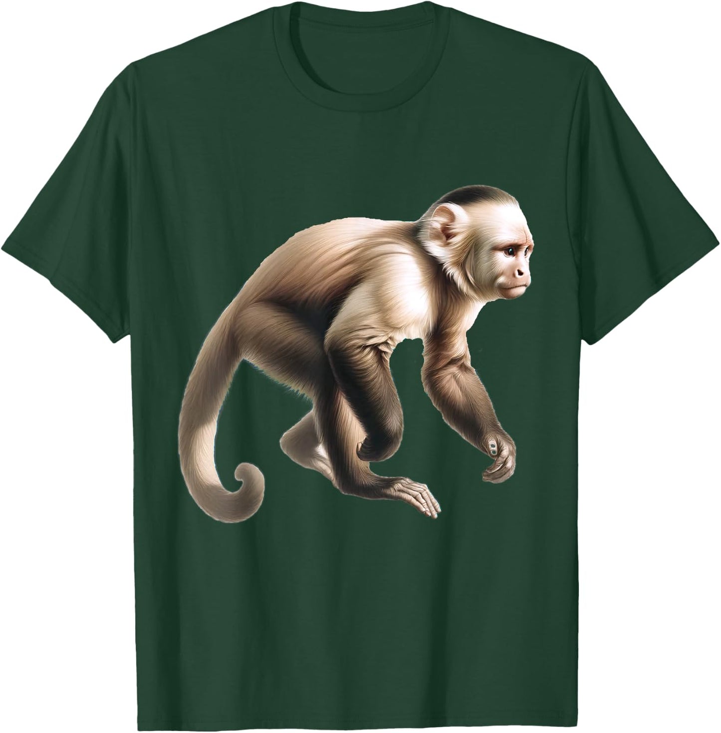 Capuchin Monkey T-Shirt - T-Shirt | Forest