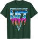 Lift Heavy Old School Retro 80's Golden Era Bodybuilding Gym T-Shirt - T-Shirt | Forest