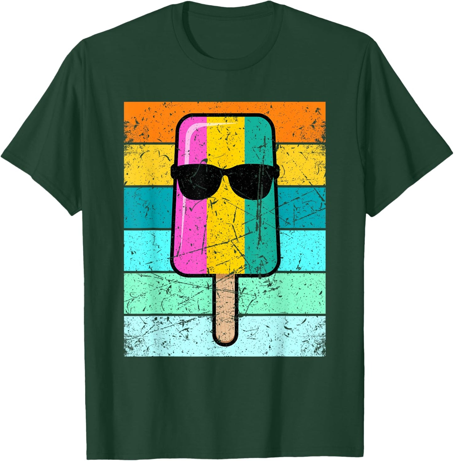 Summer Popsicle Shirt Funny Ice Cream Beach Pool Party T-Shirt - T-Shirt | Forest