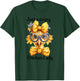 Just A Crazy Chicken Lady Farm Chicken Lover Famer Chicken T-Shirt - T-Shirt | Forest