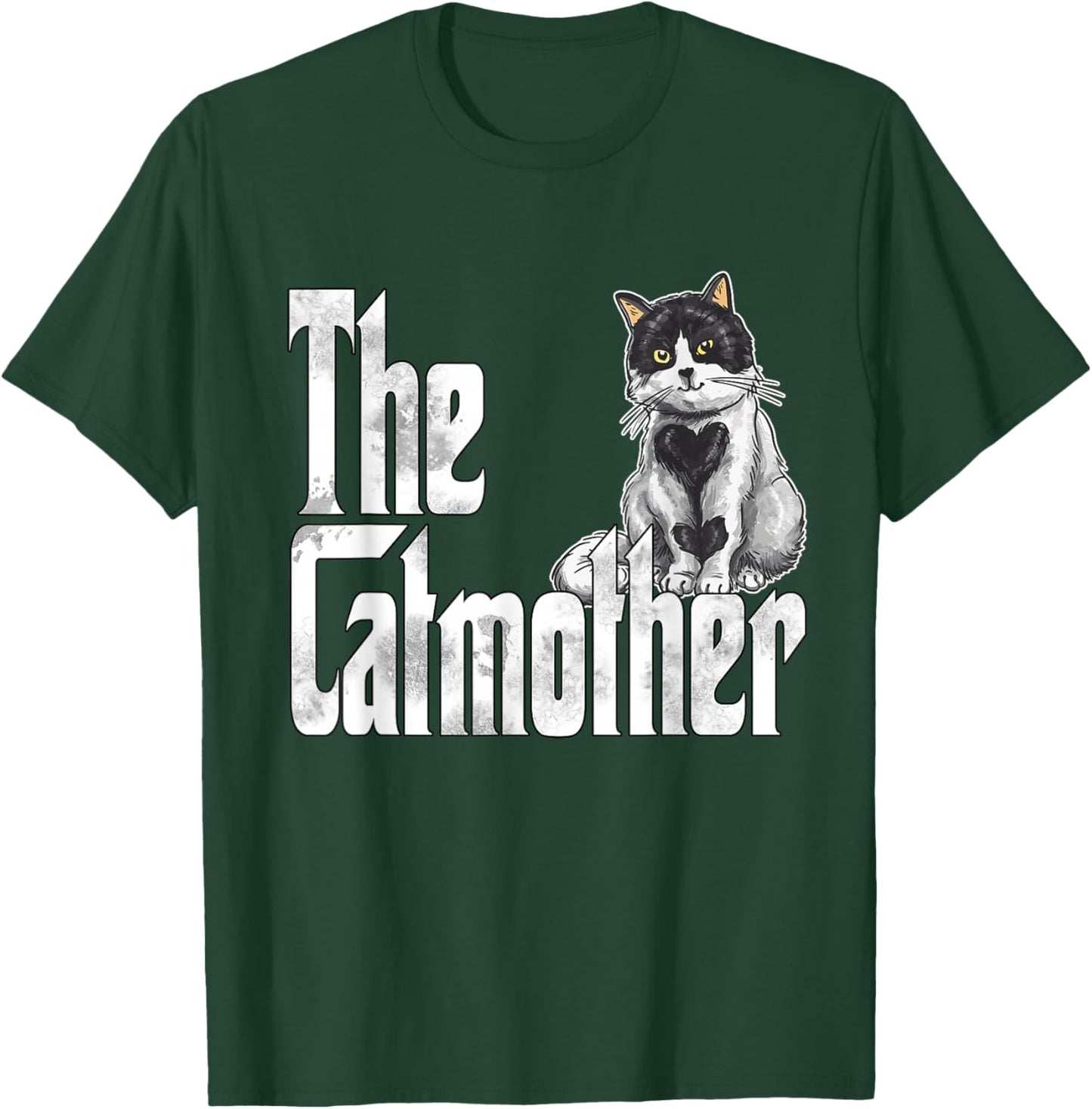 Cat Mom The Catmother Crazy Cat Mother Kitty Mommy T-Shirt - T-Shirt | Forest