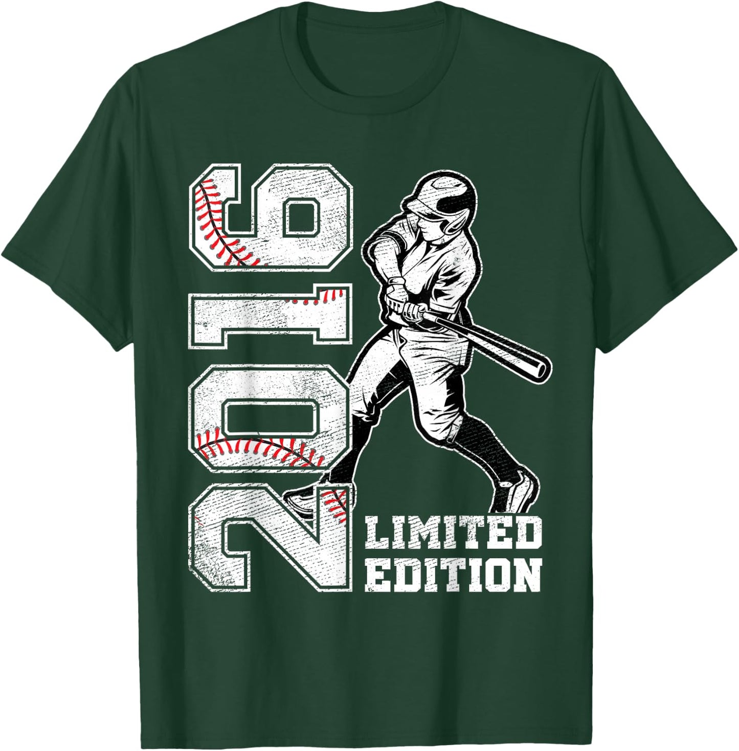 9th Birthday Baseball Limited Edition 2016 9 Years Old T-Shirt - T-Shirt | Forest