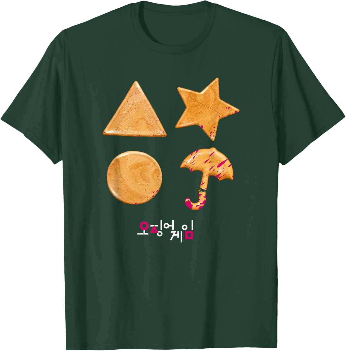 Squid Game Sugar Honey Combs Blood Cookies T-Shirt - T-Shirt | Forest