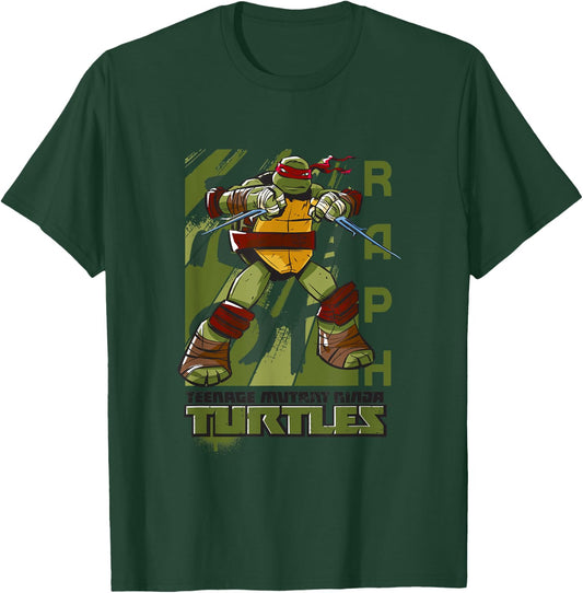 Mademark x Teenage Mutant Ninja Turtles - Teenage Mutant Ninja Turtles - Original TMNT New Raphael T-Shirt - T-Shirt | Forest