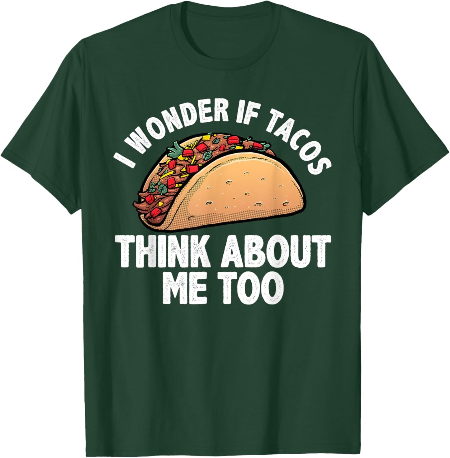 Cool Taco Art Women Tacos Mexican Food Fiesta Humor T-Shirt - T-Shirt | Forest