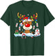 Family Christmas Shirts Gift Ideas Nurse Christmas Reindeer Stethoscope Nursing Matching Xmas T-Shirt - T-Shirt | Forest