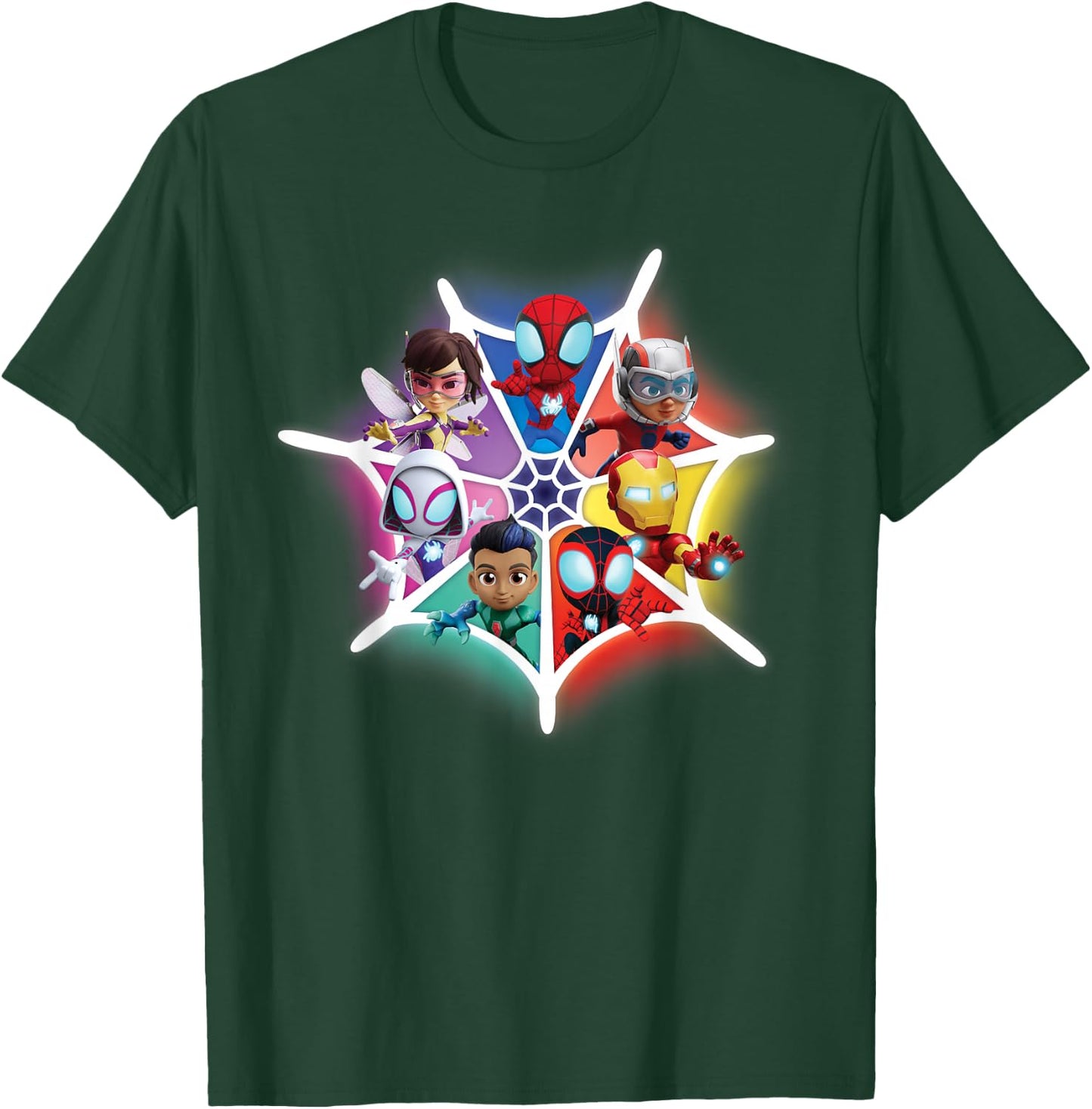 Marvel Spidey and His Amazing Friends Avengers Team-Up T-Shirt - T-Shirt | Forest